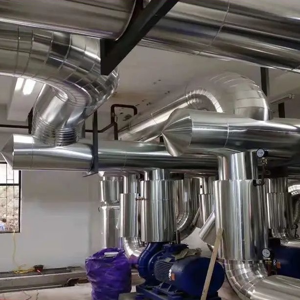 空调机组管道保温施工 设备橡塑白铁皮保温工程承包