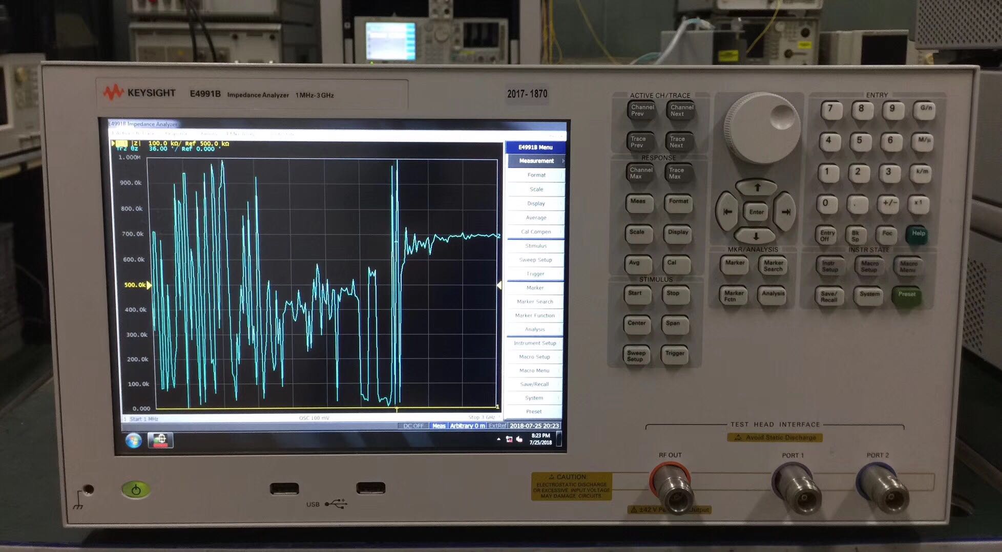 高价回收Agilent E4990A安捷伦E4991A阻抗分析仪