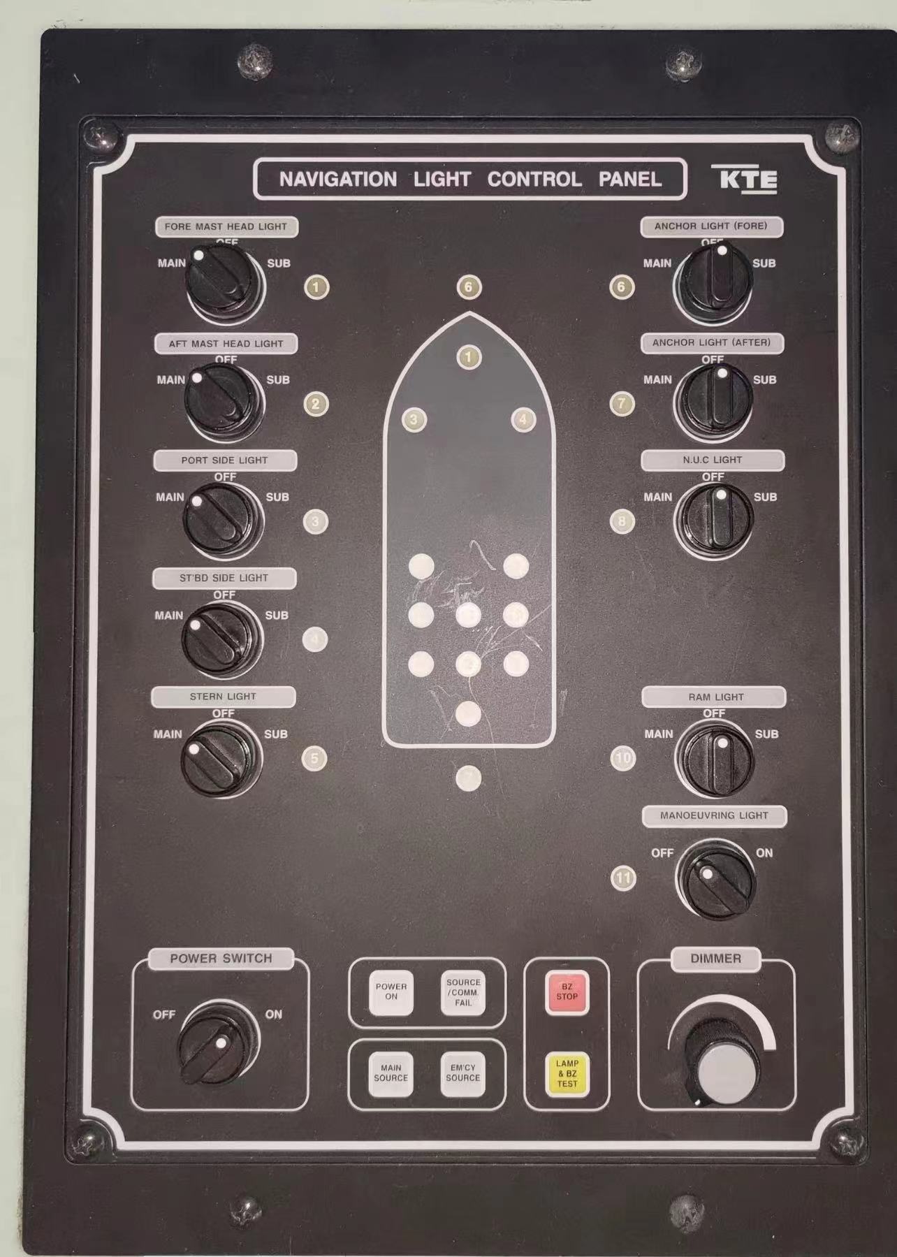 KTE NAVIGATION LIGHT CONTROLLER上海恬程电气有限公司