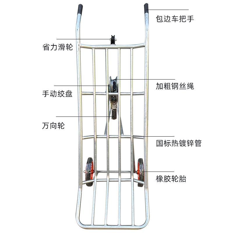 死猪拖车手动拉猪车三轮动物尸体处理神器养殖场运猪车托简易轻便郑泰畜牧设备有限公司