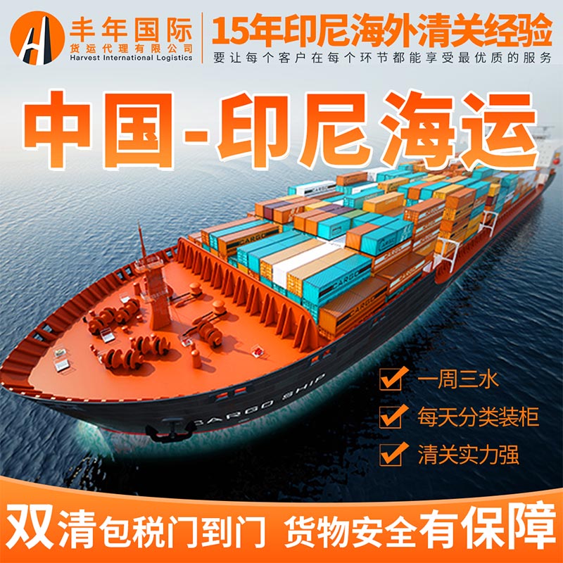 广州印尼国际海运货运物流公司供应商