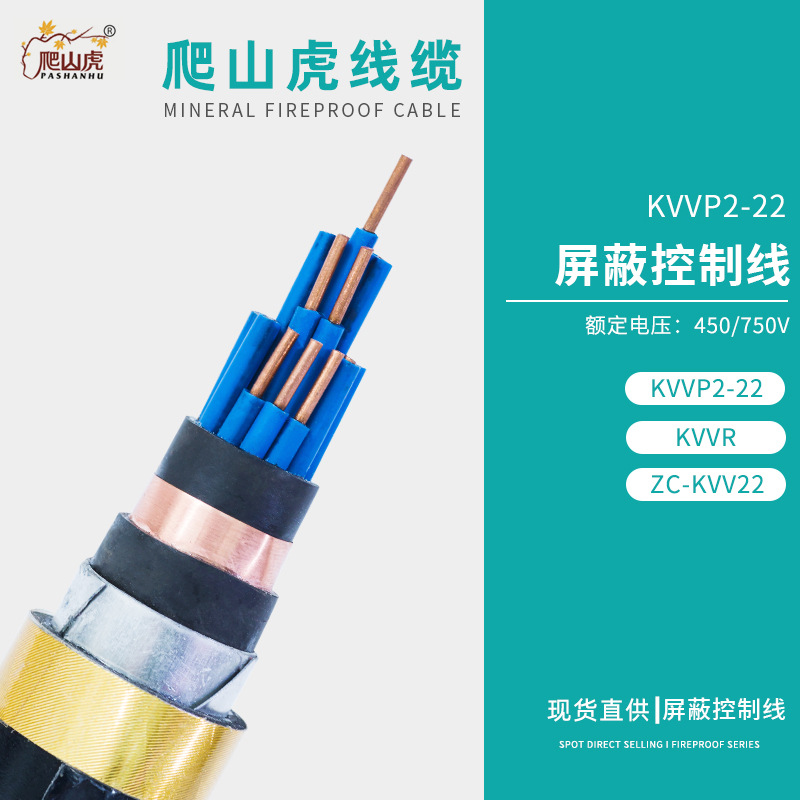 KVVP2-22-450/750V控制电缆爬山虎线缆（天津）有限公司