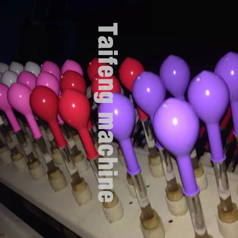高产量聚会气球生产设备 全自动8色气球浸胶机 橡胶玩具气球机