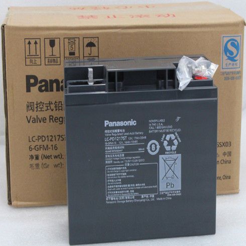 松下Panasonic蓄电池LC-P1220ST铅酸蓄电池12V20AH免维护UPS电柜