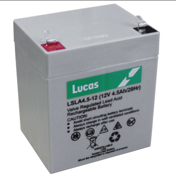 英国LUCAS铅酸电池LSLA7-12原装全新12V7AH直流屏UPS电源电柜