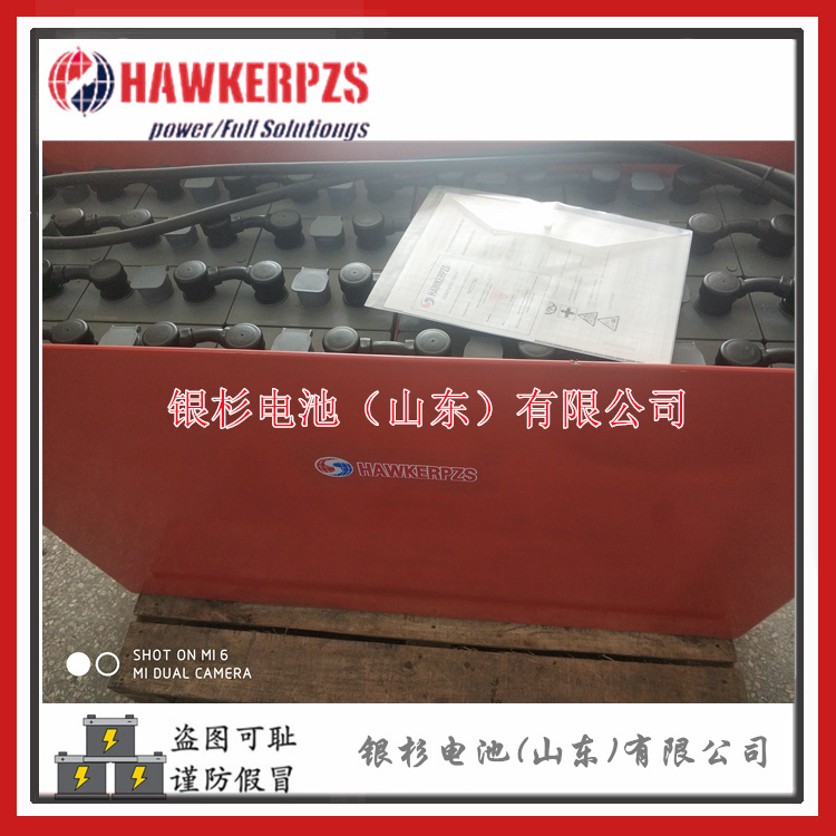 HAWKERPZS霍克叉车电池10PzB750配套丰田7FBH20叉车用48V-750AH电池组