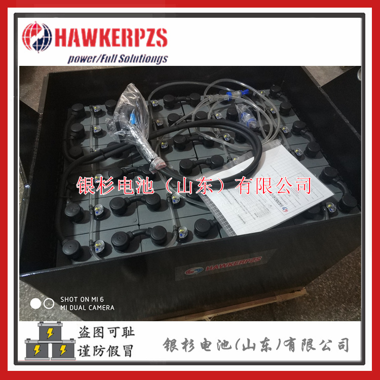 HAWKERPZS霍克叉车电池10PzB750配套丰田7FBH20叉车用48V-750AH电池组