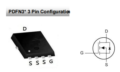 AP30N06  MOS管 60V 30A场效应管 N沟道 DFN3*3