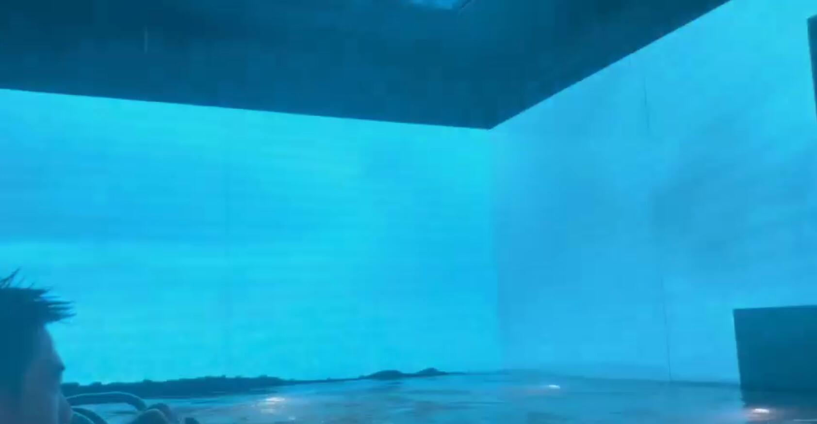 意大利闪电降雨游泳池模拟降雨设备