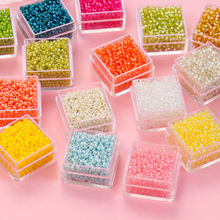 日本东宝原装透明米珠染色芯花生手工珠奶油镀光天津港进口报关