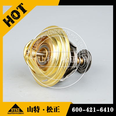 小松WA420-3装载机配件SA6D108发动机节温器配件600-421-6410