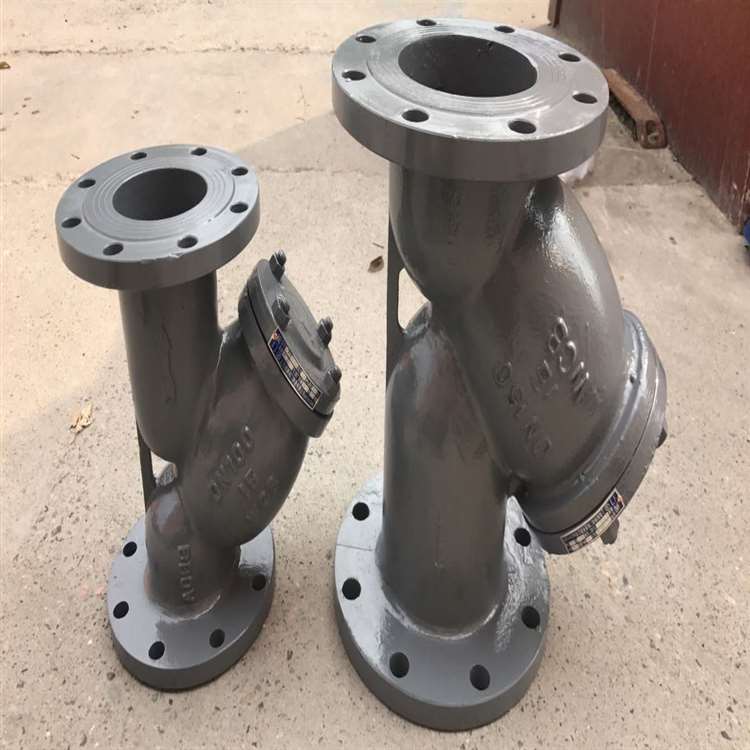 法兰铸钢Y型滤器国标日标美标Y型空气滤器CB3251-85上海广利顺阀门制造有限公司