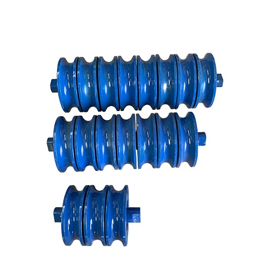 煤矿无极绳绞车托绳轮 算珠轮 连轮 托绳轮组多规格加工定做