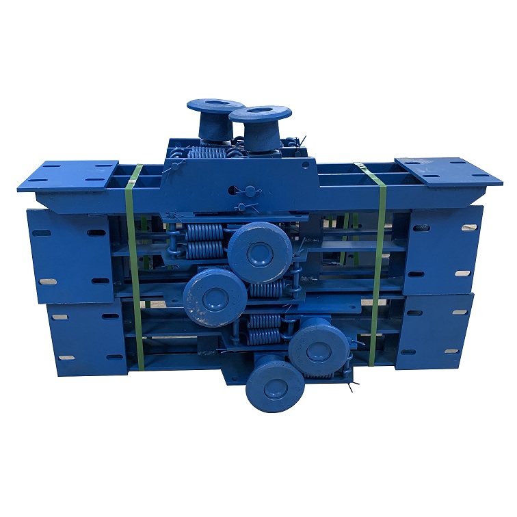 无极绳绞车配件主压绳轮组副压绳轮组托绳轮组组合式