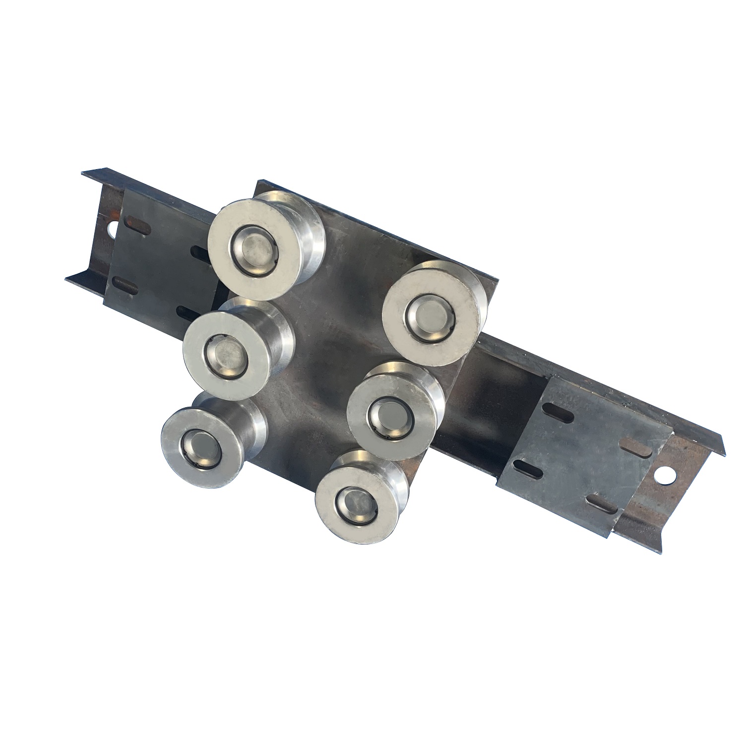 煤矿绞车配件 弯道轮组装置 转弯轮组转向轮组发样定做