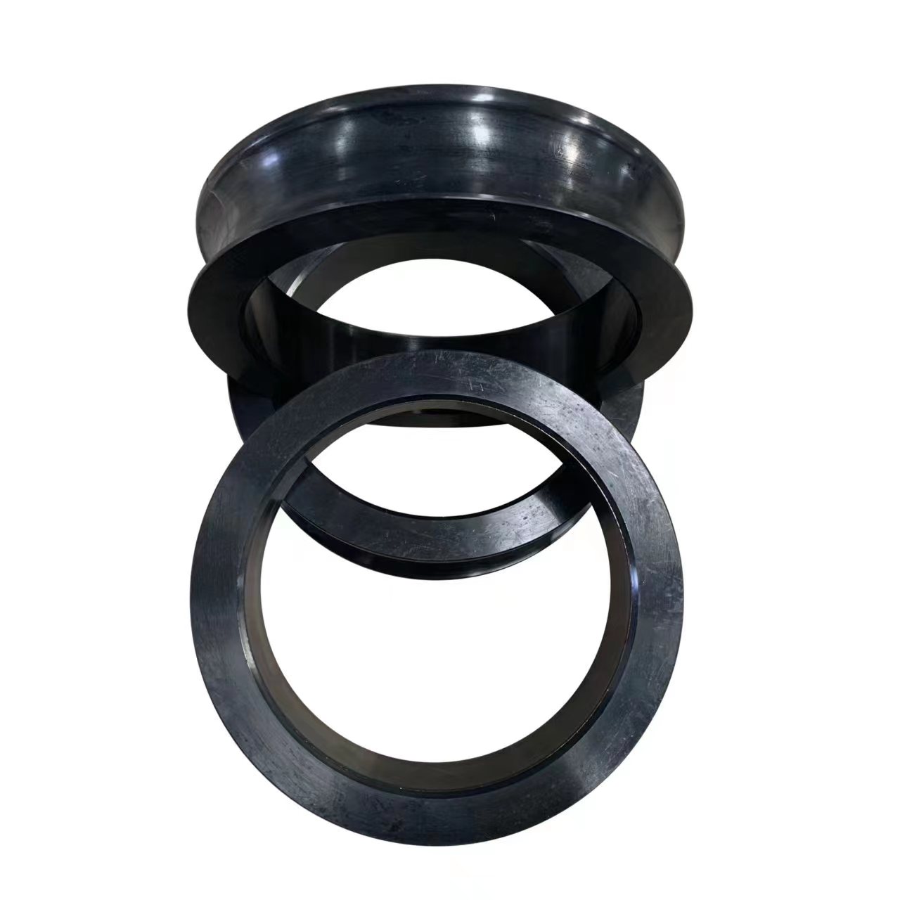 矿用猴车轮衬尼龙橡胶材质托绳轮人车胶圈衬套 规格齐全