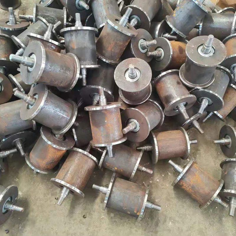 矿山斜井用地辊 无极绳绞车配件托绳轮 无极绳绞车配件按样定做