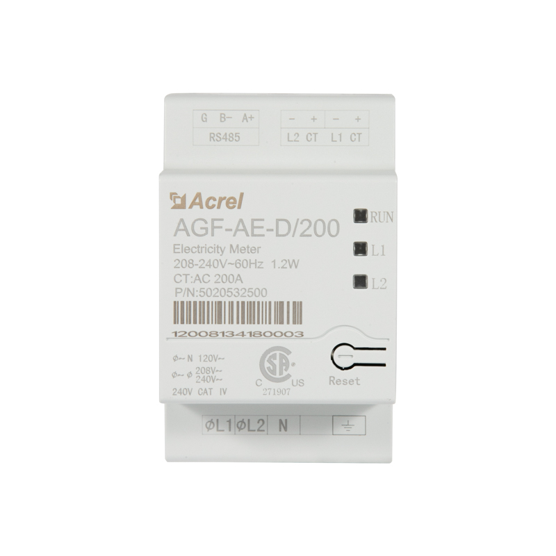 家用储能电表 AGF-AE-D/200 电池充放电监控
