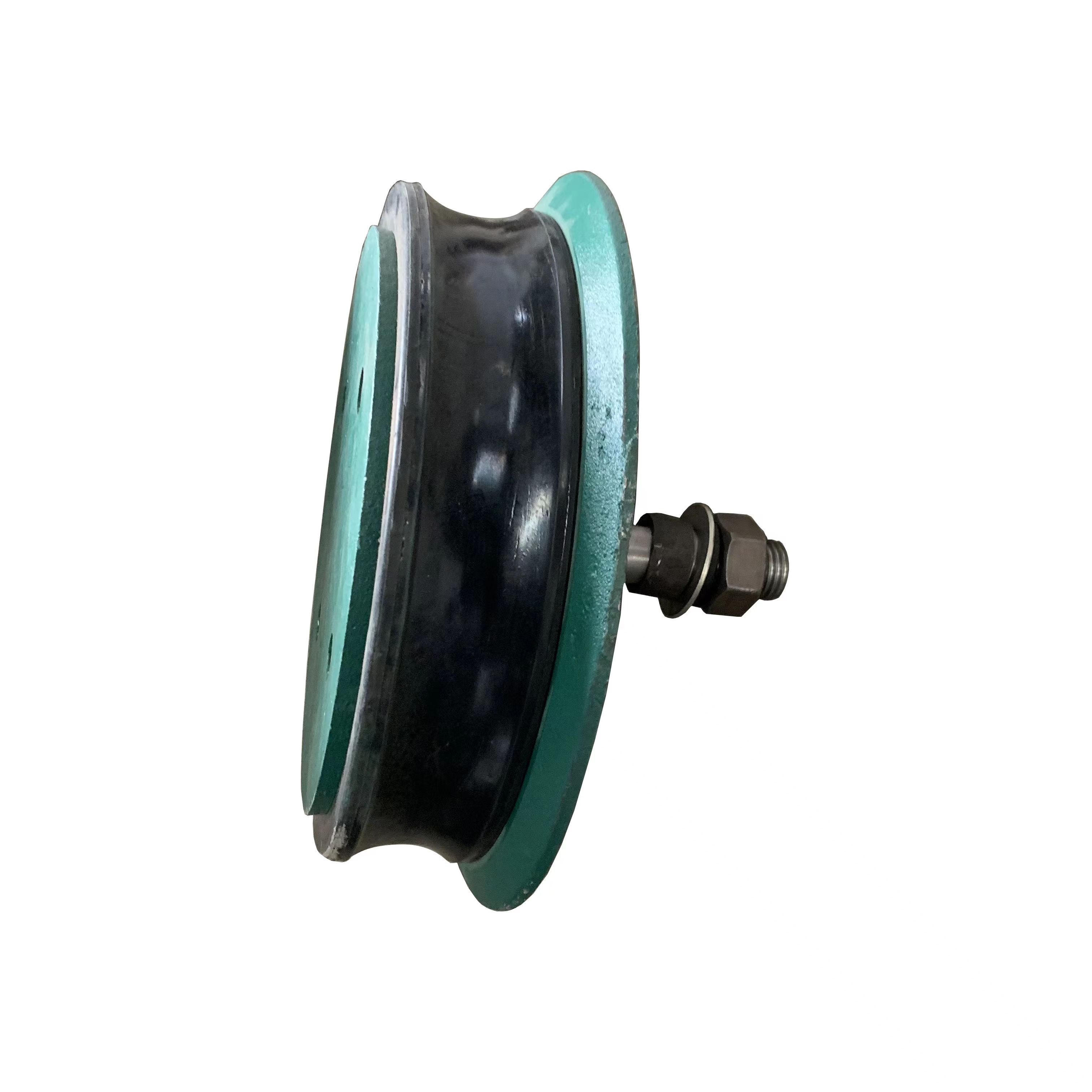 煤矿专用架空人车280单托轮 猴车单托绳轮 包邮