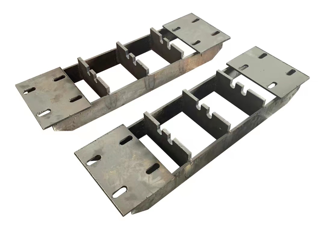 矿用无极绳绞车轮组JWT600托绳轮组 托绳轮架600轨距加工定做