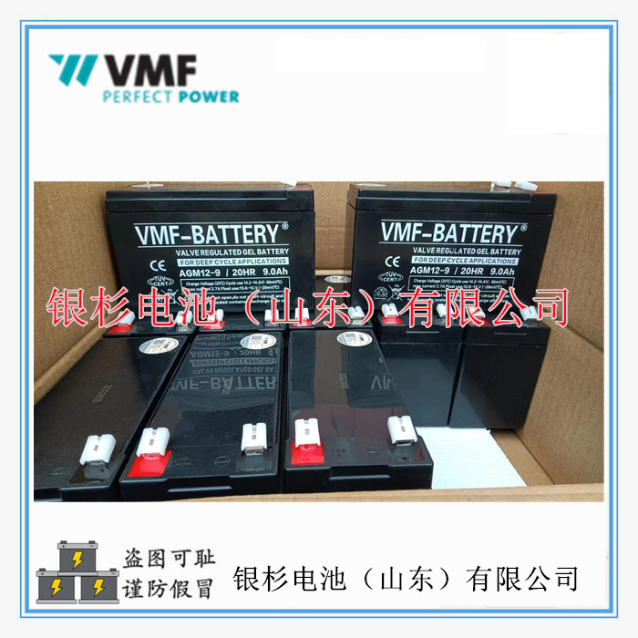 德国VMF-BATTERY蓄电池AGM12-9应急电源 报警系统用12V-9AH储能电池