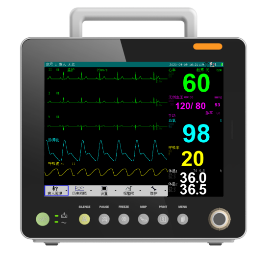 多参数监护仪PM09000GTA镜面款