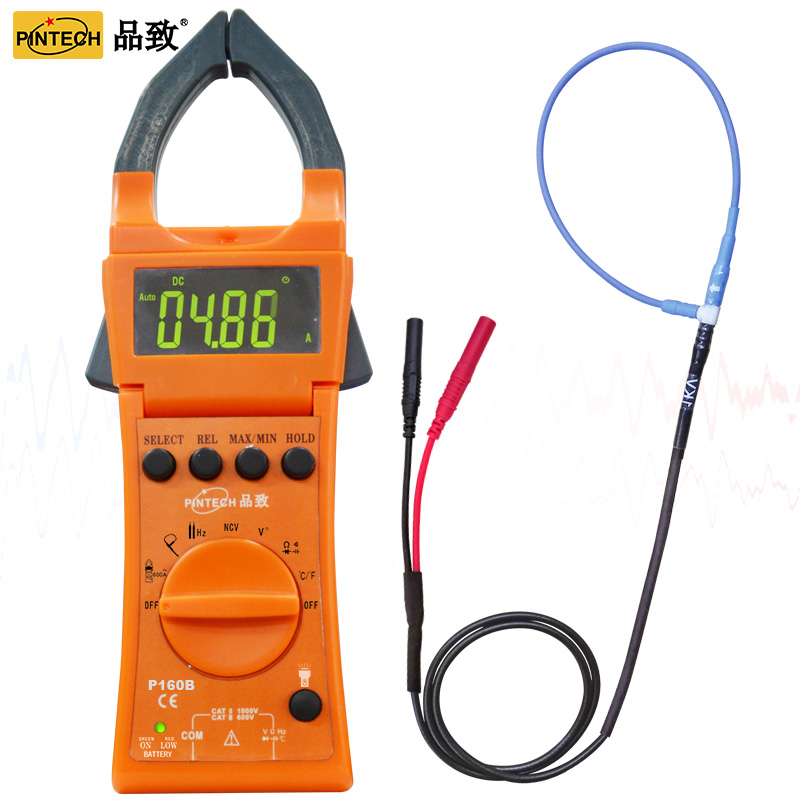 PINTECH品致高精度数字钳表-P160A/B(600A,1000V)