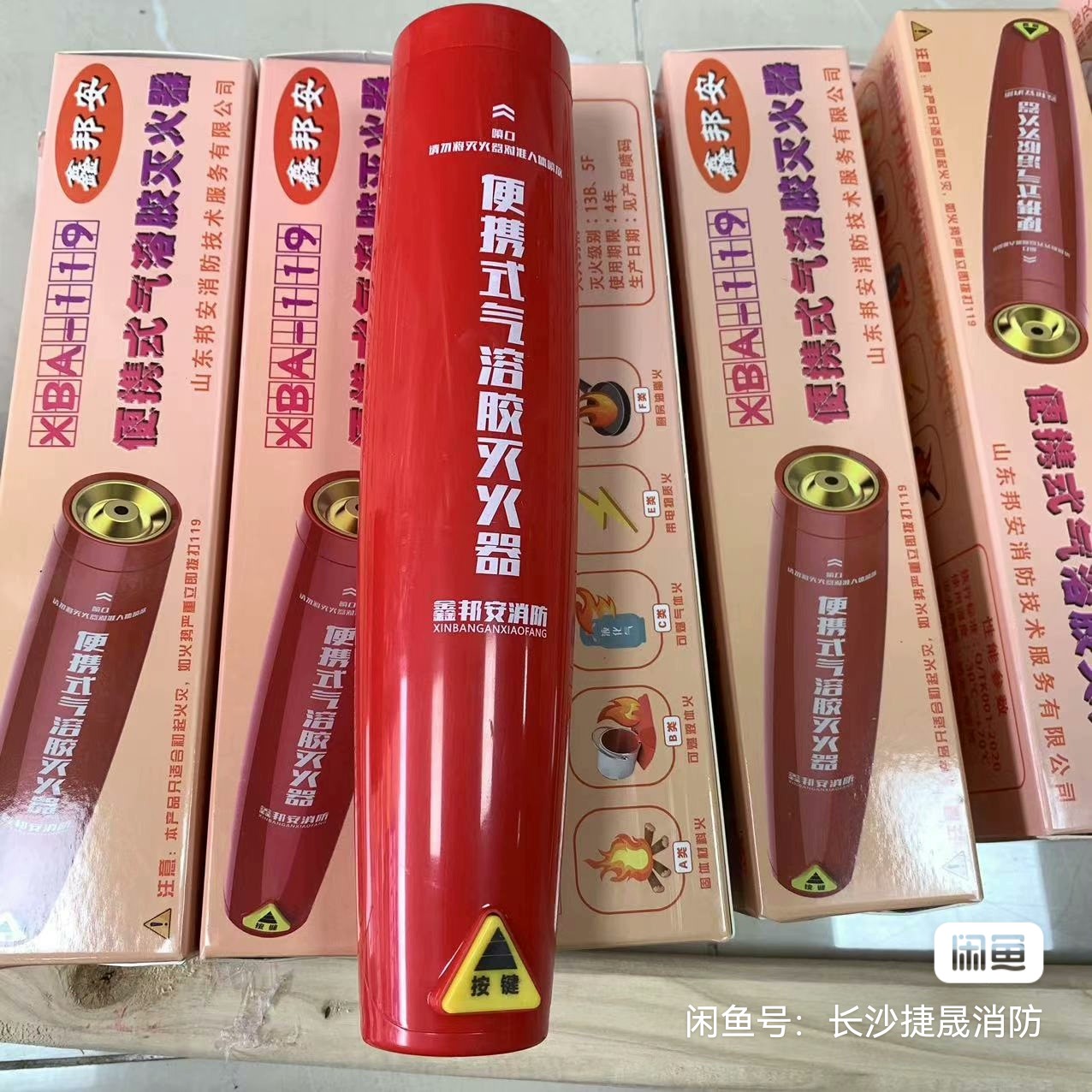 气溶胶灭火器车载便携式灭火器消防器材手持汽车灭火器