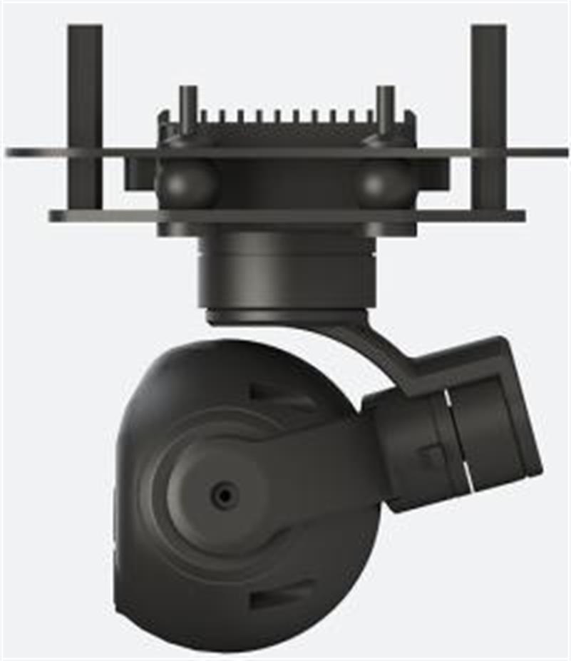 三轴增稳1080P 可见光+640 热成像双输出 200 克双光吊舱