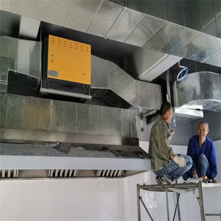 东城区大厦新风管道制作安装餐厅排烟罩 隔油池 西城区安装风机