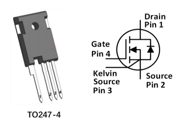 上海瞻芯 IV2Q12017T4Z SIC MOSFET