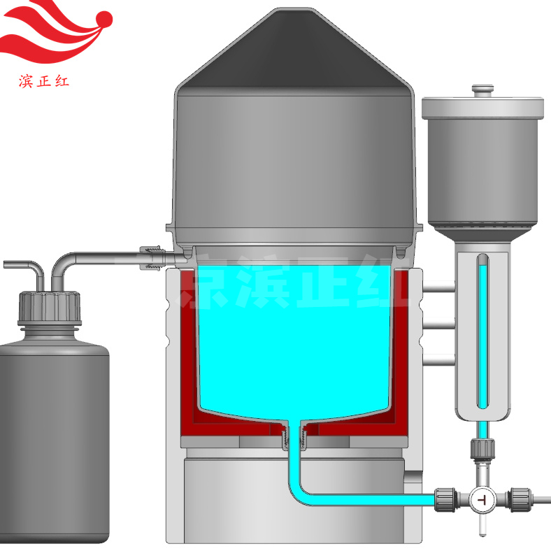 PFA酸纯化器高纯酸蒸馏PFA酸纯化仪硝酸盐酸蒸馏装置