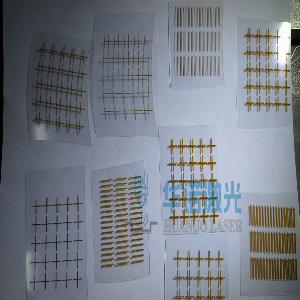 TJ金手指薄膜6050 耐高温薄膜激光群孔加工异形切割