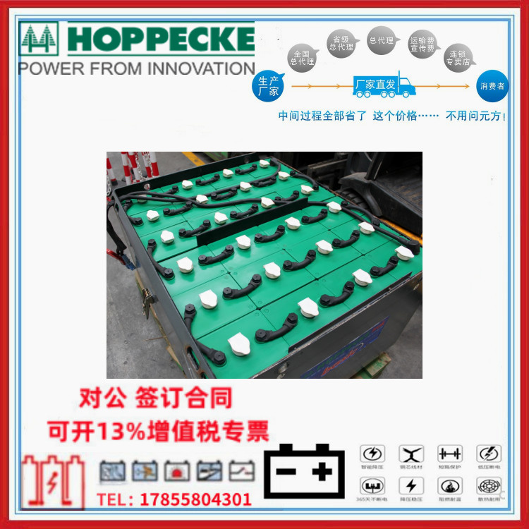 Hoppecke叉车电池 德国Hoppecke电动叉车蓄电池 -牌(荷贝克) 现货