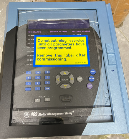 供应GE Multilin 469-P5-HI-A20-E综合保护继电器