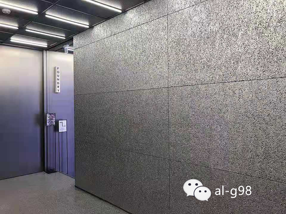 泡沫铝新型规格25.4毫米墙面板