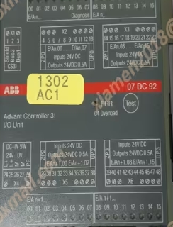 ABB 07DC92D GJR5252200R0101 控制器模块