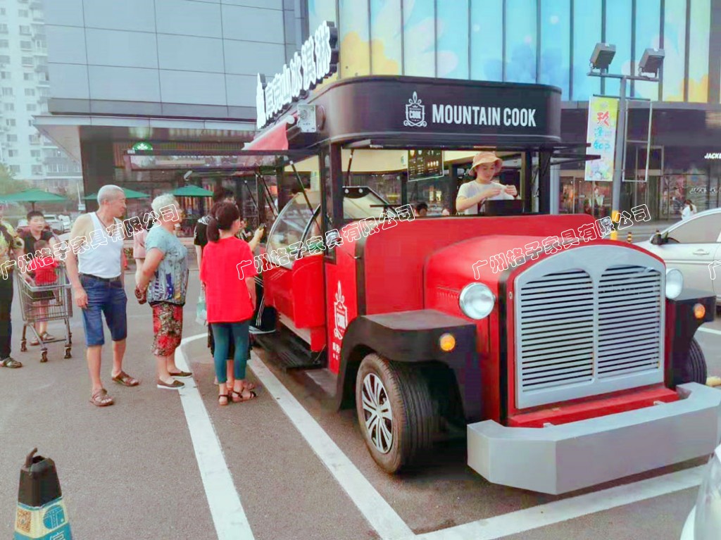 商用餐厅移动咖啡奶茶车 多功能景区商场售卖车 露营房车 顺发