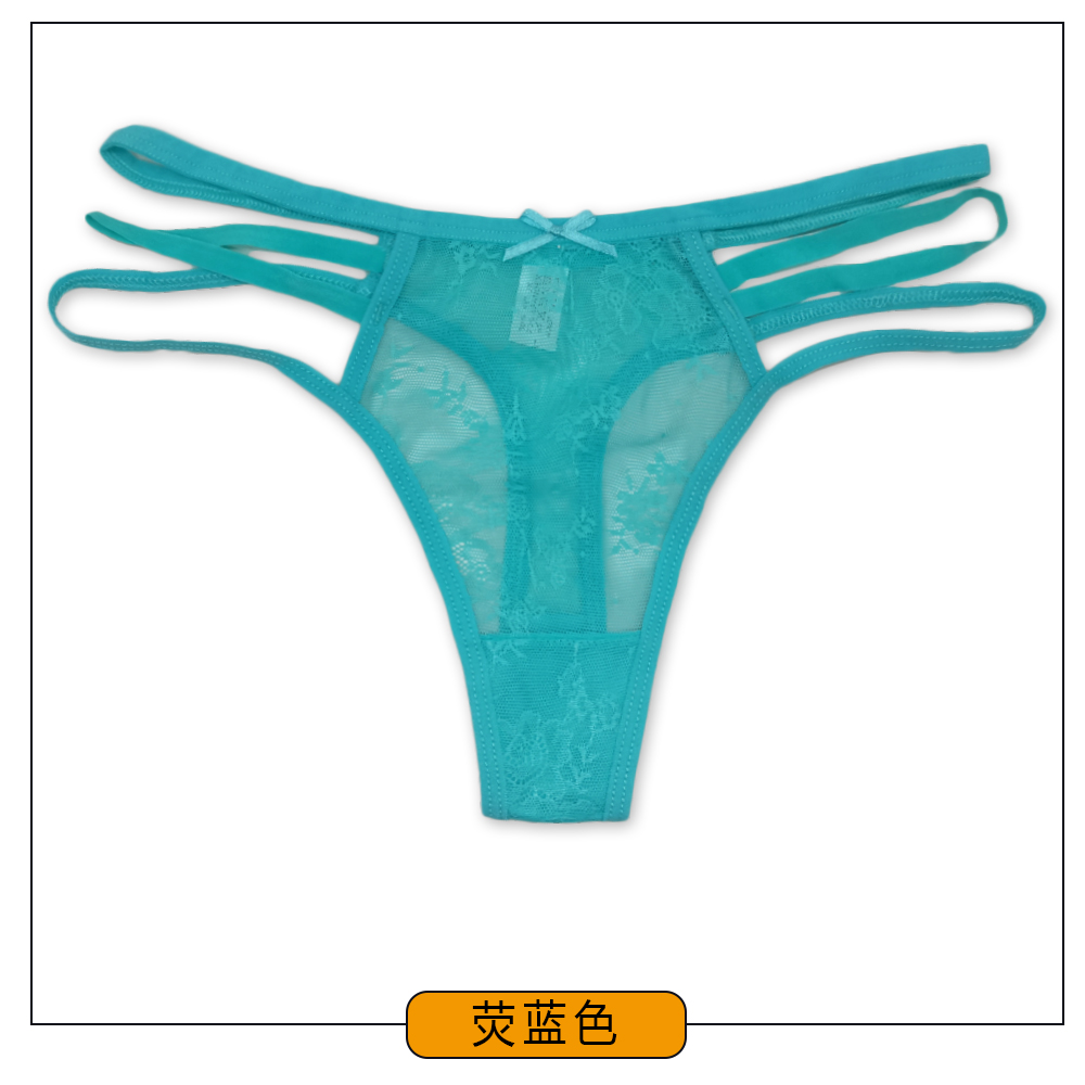 外贸丁字裤性感蕾丝镂空女士丁字裤 跨境ebay货源短裤现货panty