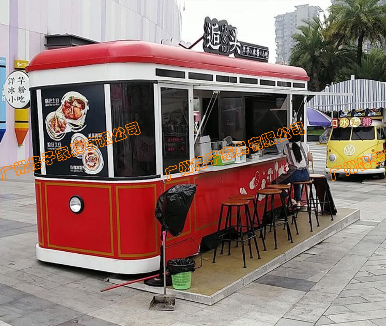 定制工厂摆摊地摊车多功能流动餐车美食摊位外卖小吃车移动餐车