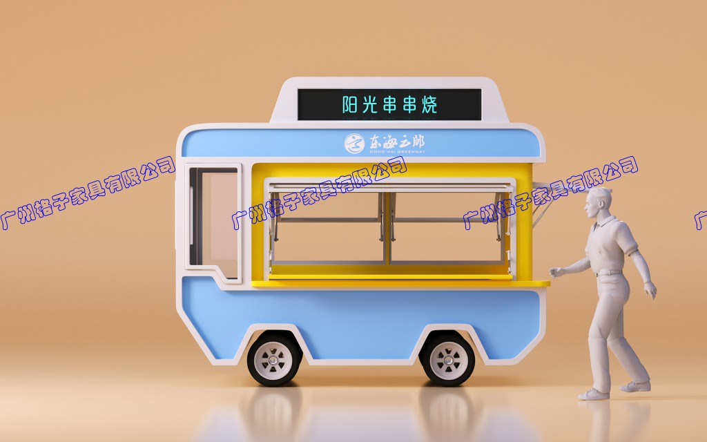 移动餐车多功能小吃车流动摆摊车推车商用炸串烧烤早餐地摊车夜市
