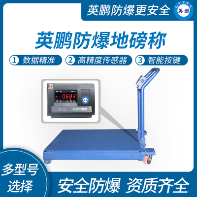 云南防爆叉车秤，工业蓄电池防爆电子秤