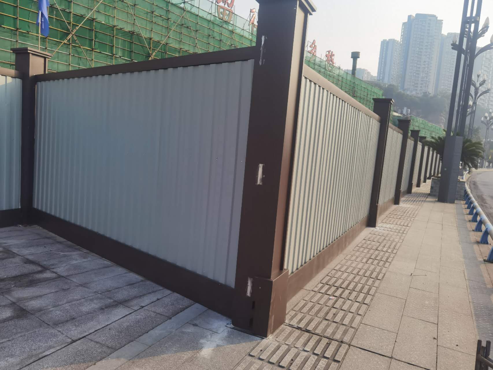 装配式围挡市政道路建筑工地临时施工安全新型隔离围栏装配式围挡