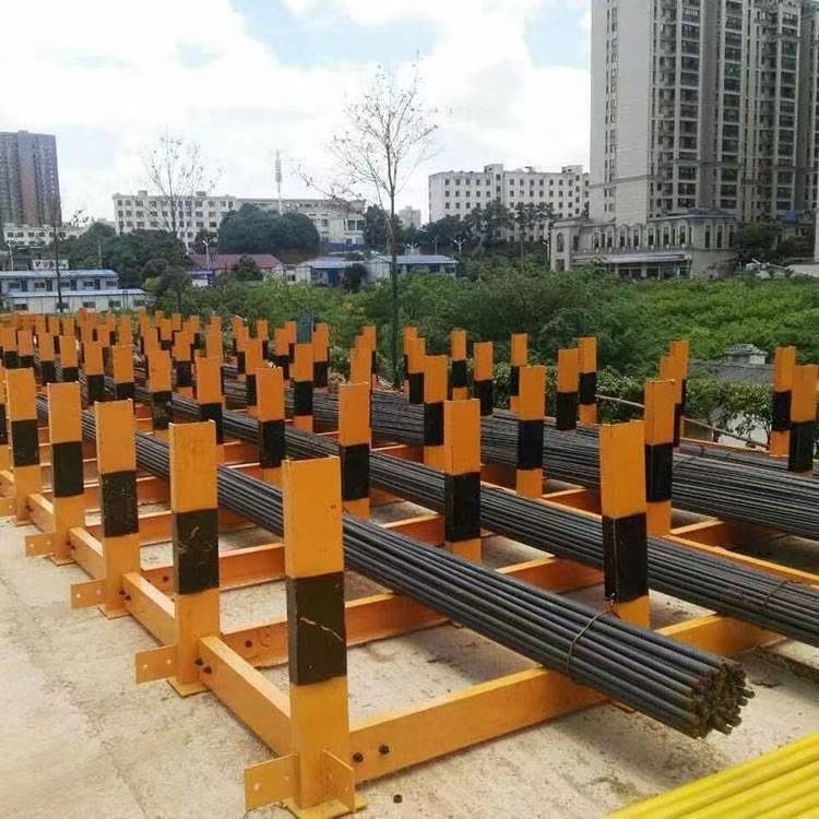 钢筋材料堆放平台 钢筋摆放焊接支架笼架 工地标准化钢筋堆放架