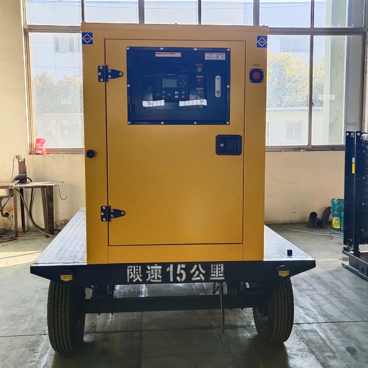 风冷10KW柴油机静音发电机应急电源380/220V电启动HS12000T