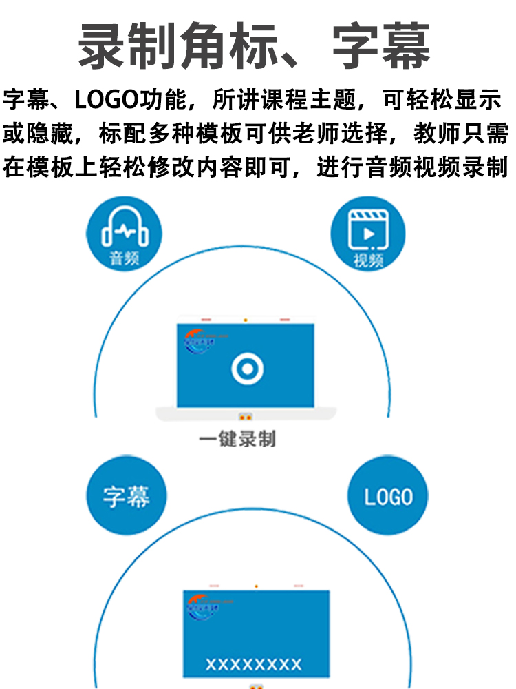 微课慕课制作系统教师录课设备全套全程自助无人干扰精品课程制作