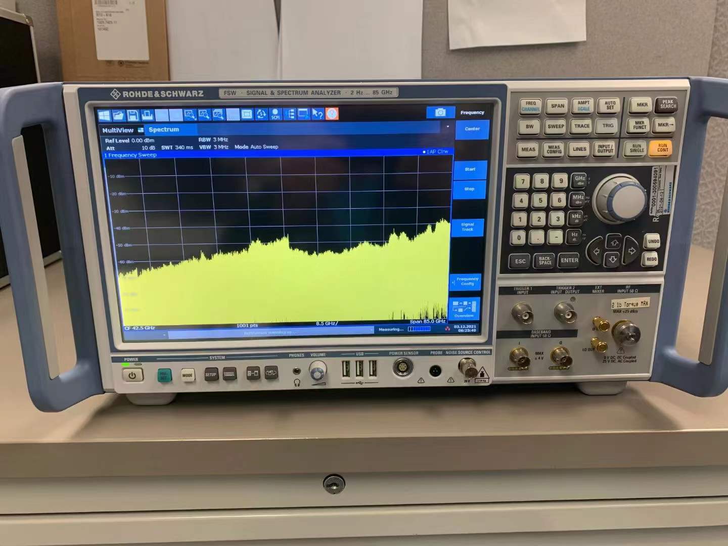 85G实时频谱仪 跳频信号FSW85用途