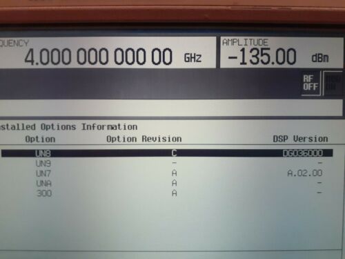 4G数字信号源E4433B和E4437B带UN7,UN8选件