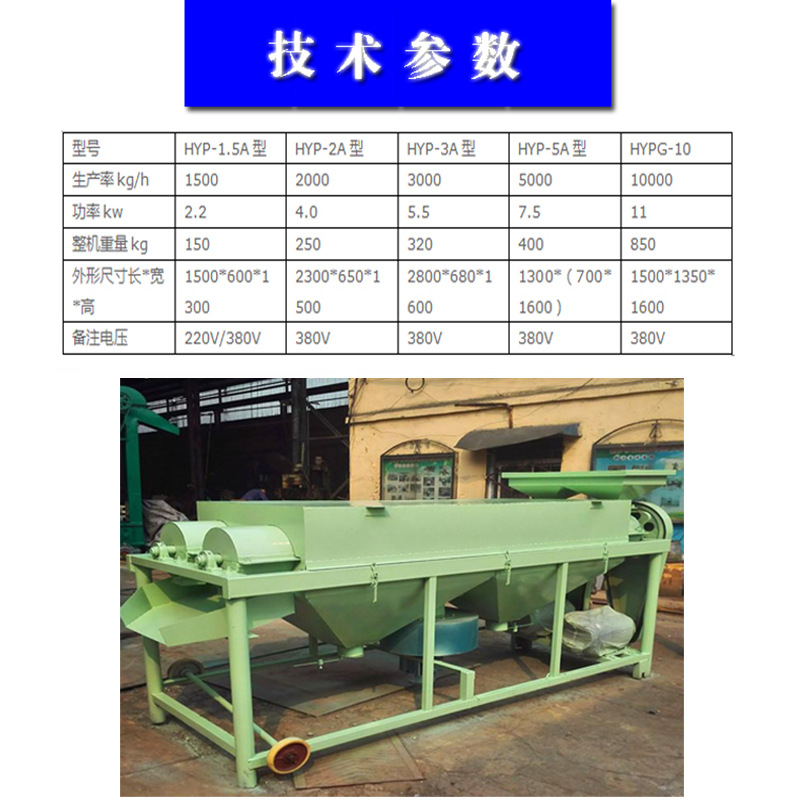 多用途五谷杂粮抛光机养殖场鸽粮去芒去霉点机