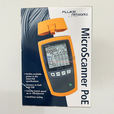 Microscanner PoE/MS-POE/MS-POE-KIT 电缆验测仪 网线测试仪